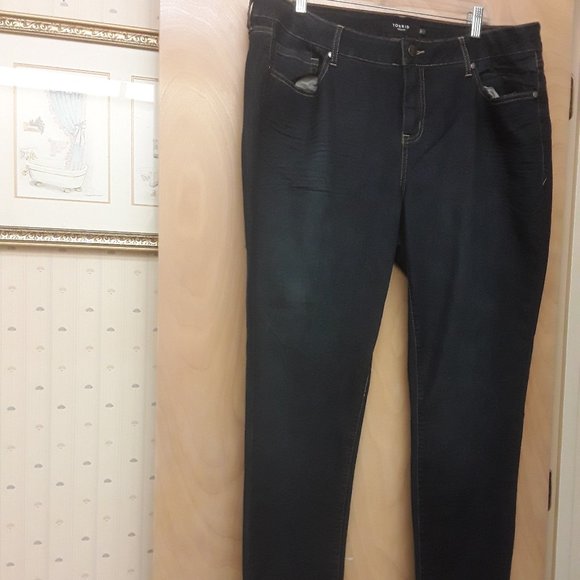 Torrid Denim Dark Wash Jean's 18 New tags NWT - Picture 1 of 6